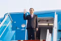 National Assembly President Tran Thanh Man leaves Ha Noi on October 11 for an official visit to China. (Photo: VNA)