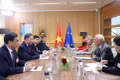 General Secretary of the Communist Party of Viet Nam Central Committee and President To Lam holds talks with European Council President António Costa. (VNA)