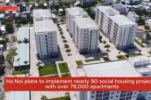 Video: Ha Noi to implement nearly 90 social housing projects with over 78,000 apartments