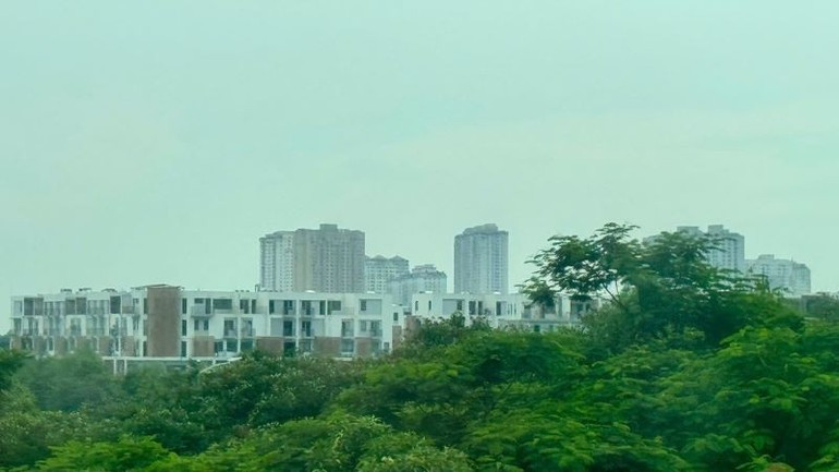 Sustainable urban development is an inevitable and objective trend today. (Photo: HNV) 28-7-nha2.jpg