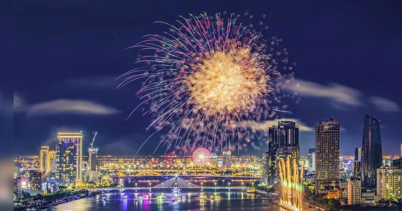 Da Nang International Fireworks Festival. (Photo: QUANG NGUYEN)