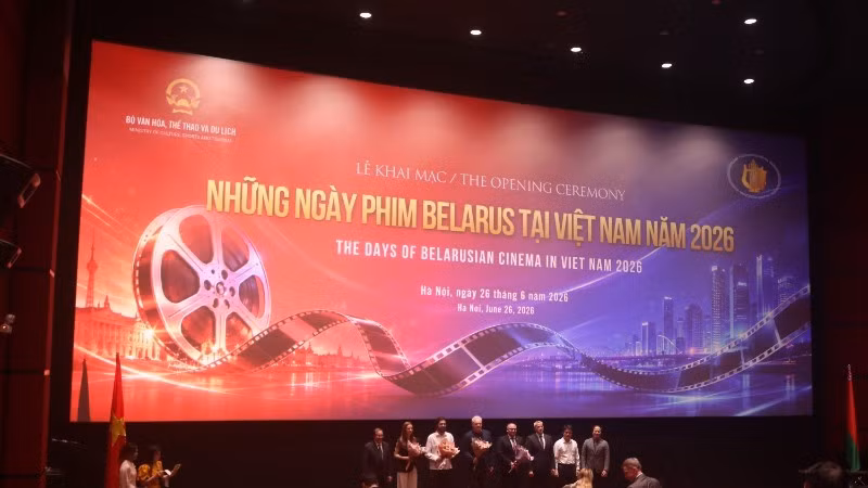 The opening ceremony for the 2026 Belarus Film Days.