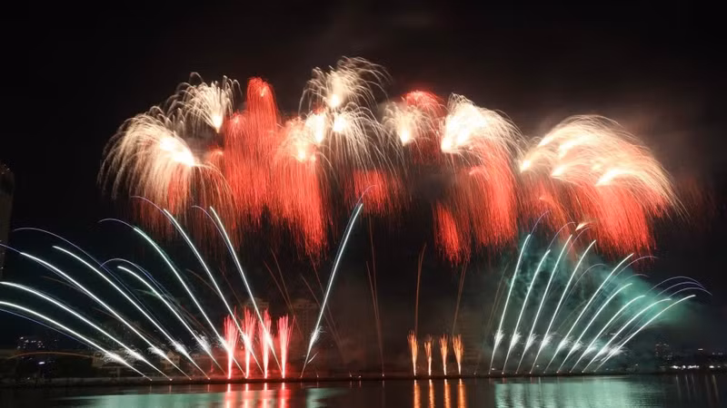The second competition night of the Da Nang International Fireworks Festival 2026.