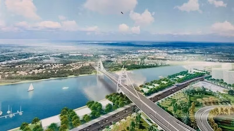 Nguyen Trai Bridge. (Photo: HP)