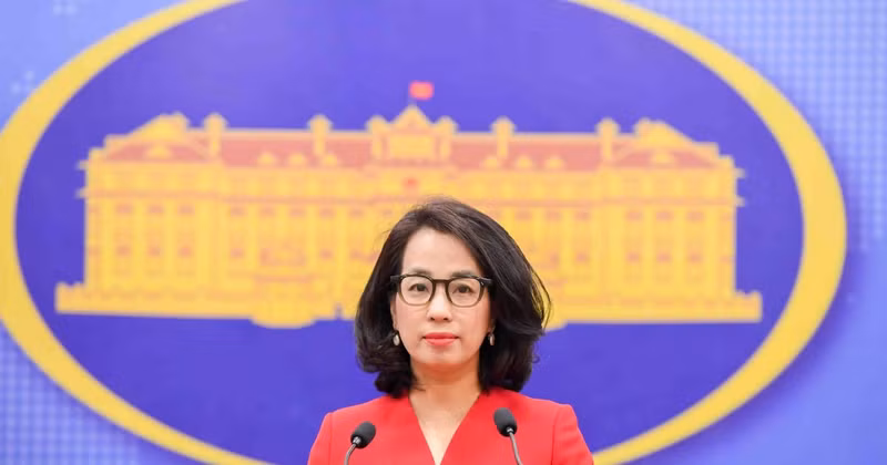 Spokeswoman of the Vietnamese Ministry of Foreign Affairs Pham Thu Hang. (Photo: Courtesy of the ministry)