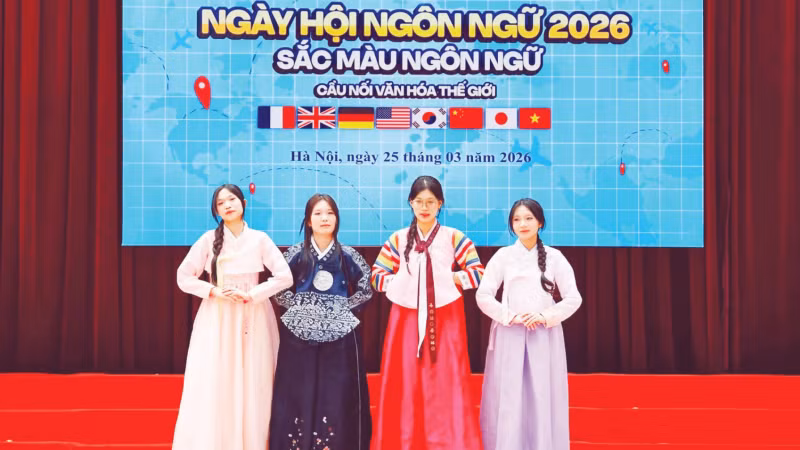 A Viet Nam–RoK cultural exchange programme in Ha Noi. (Photo: Korean Cultural Centre in Viet Nam)