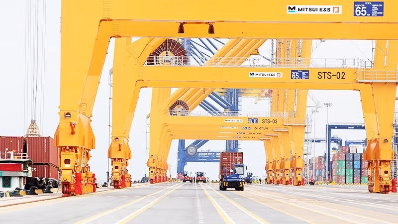 Hai Phong is among the localities assigned the country's highest GRDP growth target of 13%. (Photo: MINH LE)