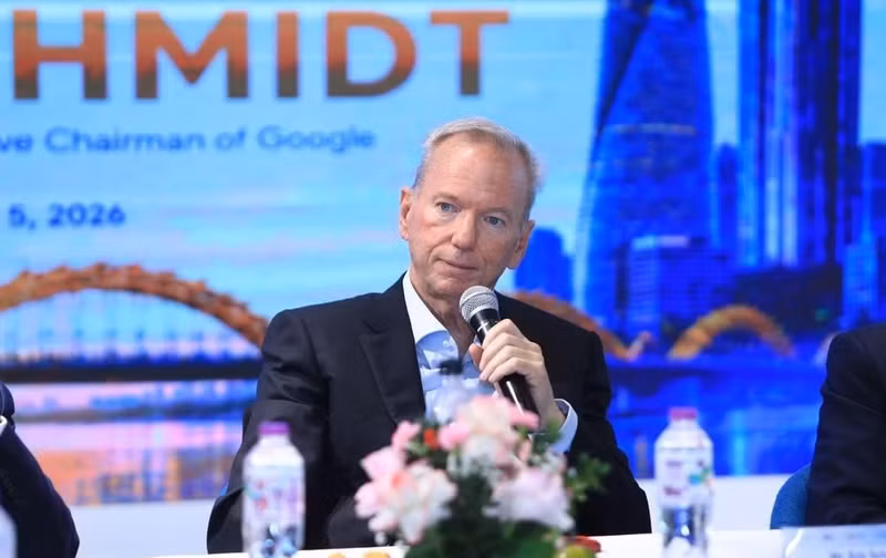 Billionaire Eric Schmidt, former Chairman and CEO of Google and former Chairman of the US National Security Commission on Artificial Intelligence (NSCAI) (Photo: NIC/VietnamPlus)