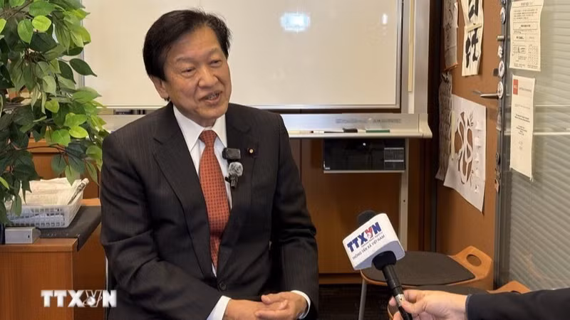 Director-General of the International Bureau of Japan's Liberal Democratic Party (LDP) Yamaguchi Tsuyoshi (Photo: VNA)