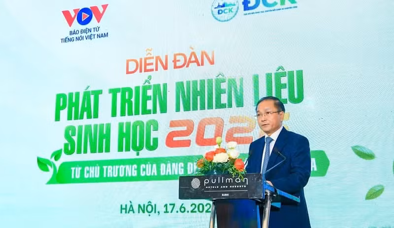 Dao Duy Anh, Deputy Director of the Agency for Innovation, Green Transition and Industry Promotion. (Photo: Kim Dung)