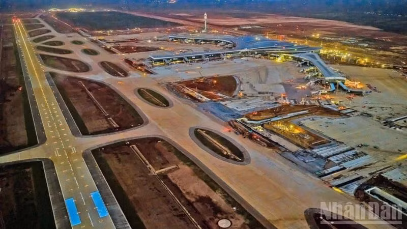 Phase 1 in the construction of Long Thanh International Airport has been completed.