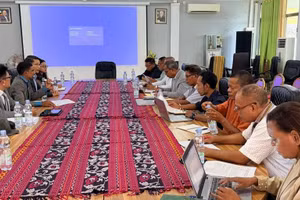 An overview of the meeting. (Photo: Vietnamese Embassy in Timor-Leste)