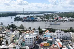 A view of Can Tho City. (Photo: THANH TAM)