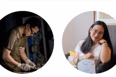 Ta Huy Long and Nguyen Huu Quynh Huong. (Photo: VBBY)