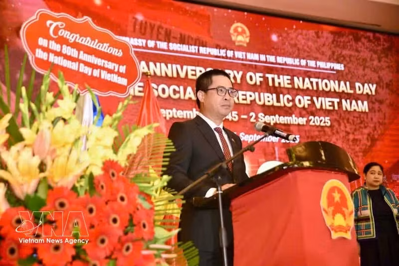 Vietnamese Ambassador to the Philippines Lai Thai Binh (Photo: VNA)