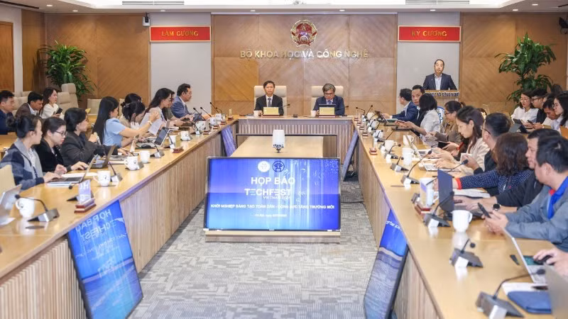 The press briefing on TECHFEST 2025 held on December 3.