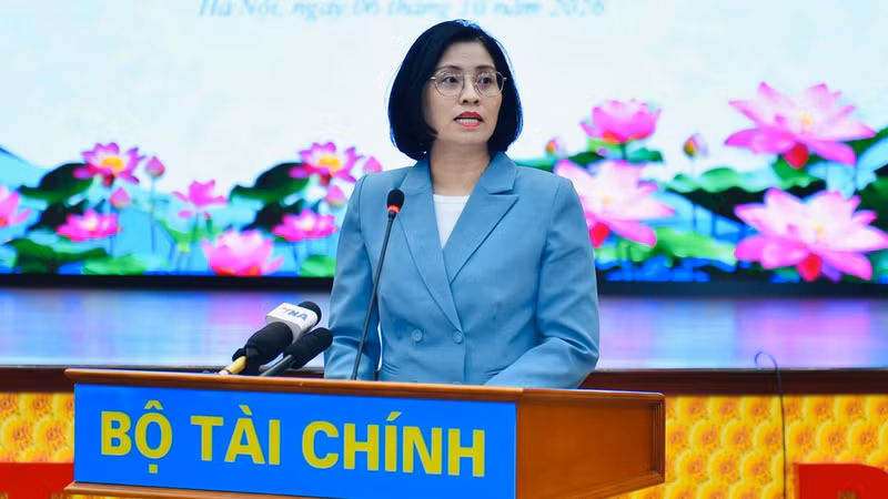 Trinh Thi Huong, Deputy Director of the Department of Private Enterprise and Collective Economy Development under the Ministry of Finance. (Photo: Ministry of Finance)