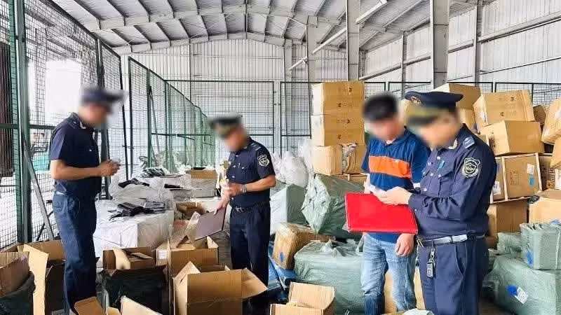 Customs forces launch a peak campaign to strengthen inspections and combat smuggling, counterfeit goods and intellectual property rights infringements.