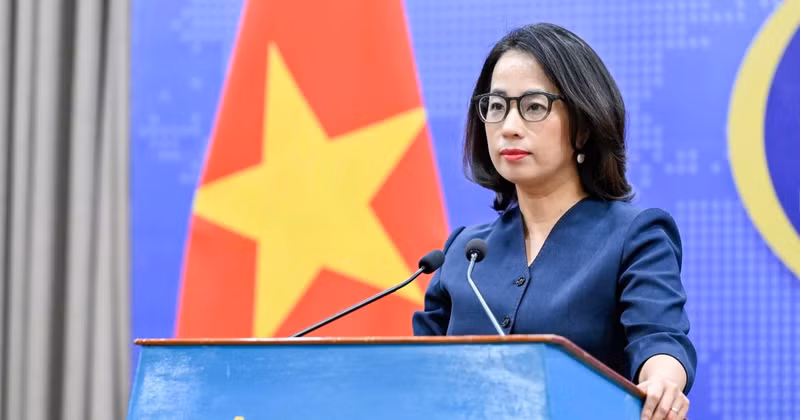 Spokesperson of the Ministry of Foreign Affairs Pham Thu Hang (Photo: Ministry of Foreign Affairs)