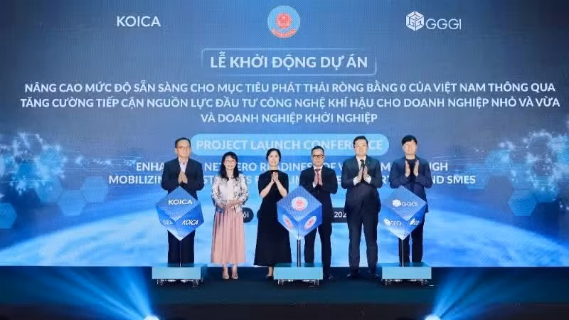 Project launch ceremony.