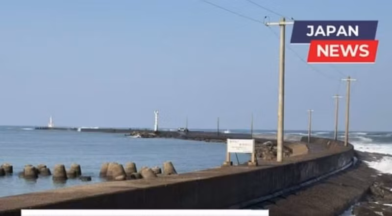 Mikuni breakwater area, Sakai City, Fukui Prefecture. (Photo: Japan News)