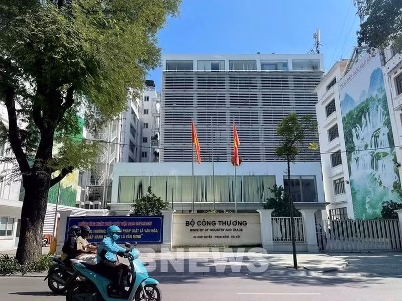 The headquarters of the Ministry of Industry and Trade in Ha Noi (Photo: VNA)