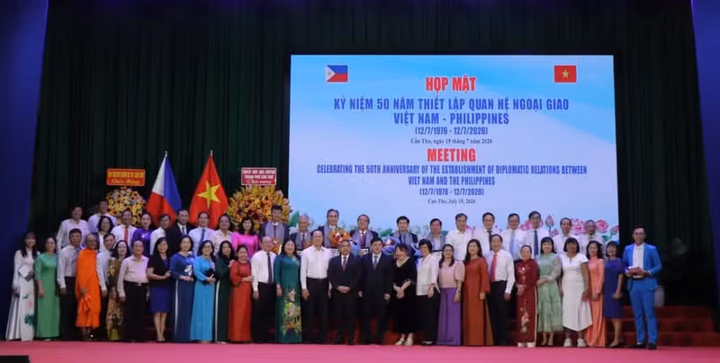 Participants in the gathering held at Can Tho University on July 15, 2026 (Photo: VNA)