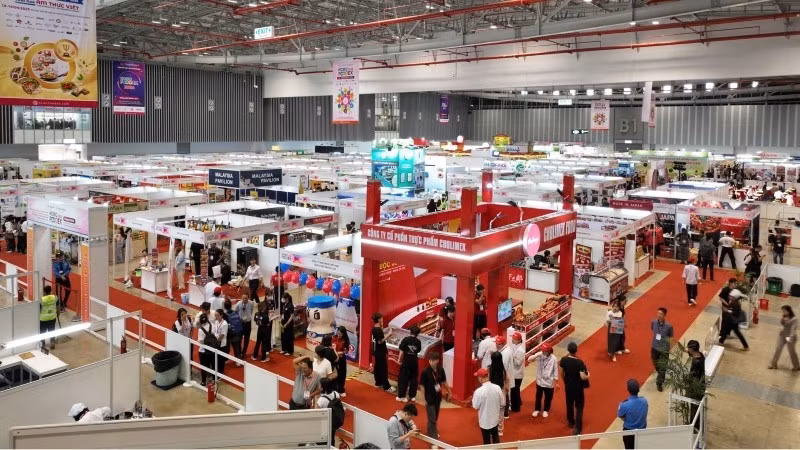 Overview of HCMC FOODEX 2025. (Photo: collaborators)