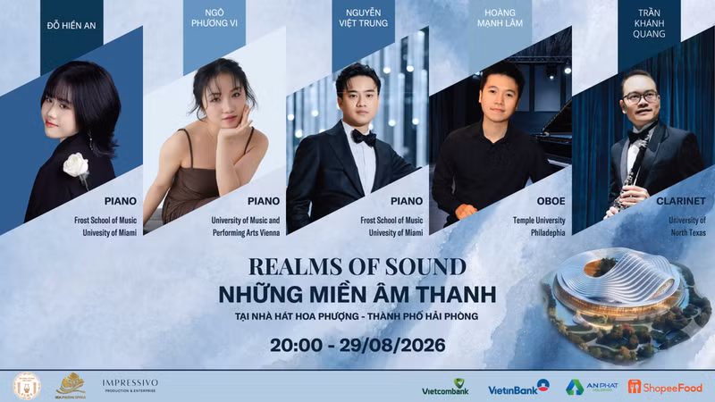The “Realms of Sound” concert features artists who have won numerous international awards. (Photo: Organising Board)