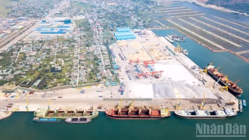 Nghi Son International Port.