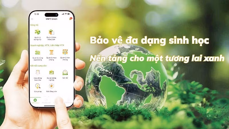 The VNPT Green digital ecosystem.