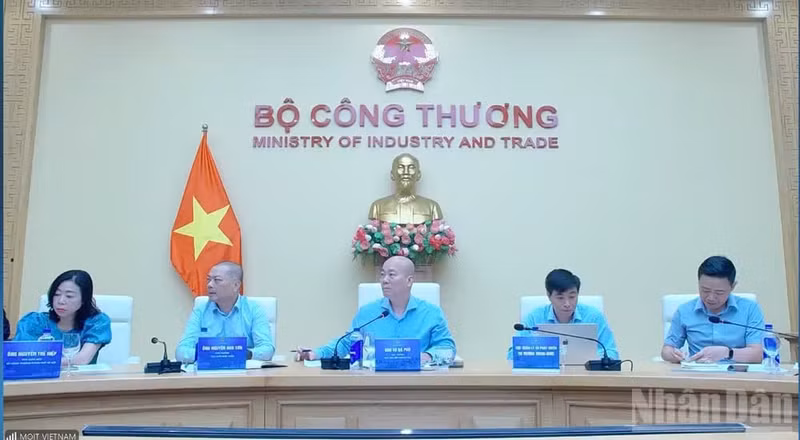 Delegates attend the second-quarter 2026 conference of Viet Nam's overseas trade office network. (Photo: KIM DUNG)