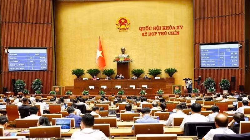 The National Assembly passes a resolution on tuition exemption and support for preschool children, general education students, and learners enrolled in general education programmes at institutions within the national education system.