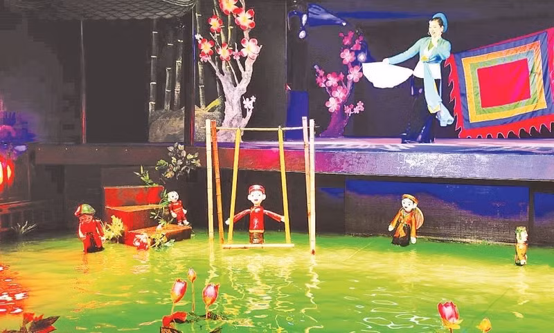 The art of water puppetry will be performed in France. (Photo: organisers)