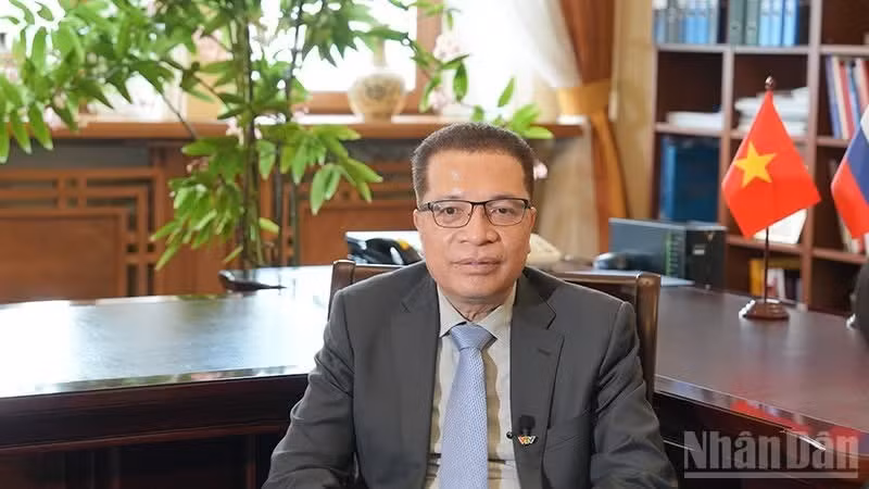 Vietnamese Ambassador to Russia Dang Minh Khoi (Photo: XUAN HUNG/NDO)