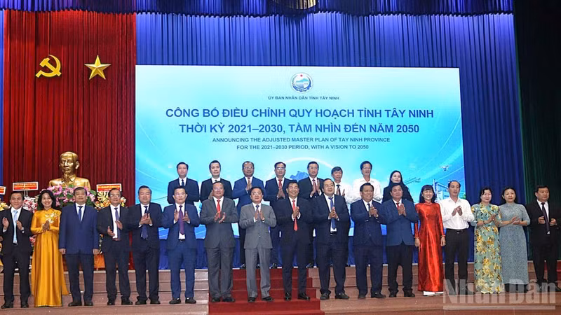 Tay Ninh has announced adjustments to its Provincial Plan for the 2021-2030 period, with a vision to 2050, aimed at expanding development space, strengthening regional connectivity, and capitalising on local potential and advantages. (Photo: THANH PHONG)