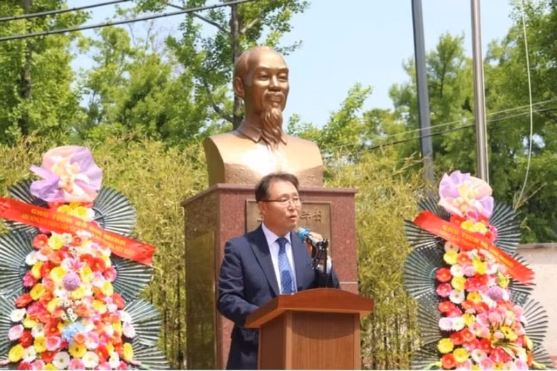 Professor Park Yeon Kwan, Head of the Department of Vietnamese at Hankuk University of Foreign Studies (Photo: VNA)