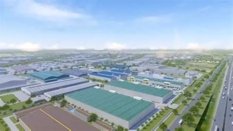 Long Thanh Industrial Park, Dong Nai. (Photo: NDO)