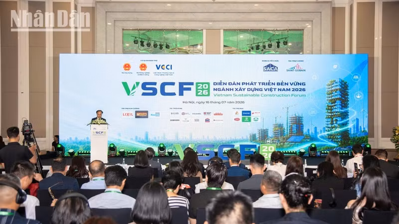 VSCF 2026 is a powerful catalyst for the green transformation of the Vietnamese construction industry. (Photo: THUY LINH)