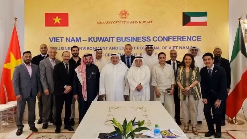 Delegates at the conference (Photo: Vietnamese Embassy in Kuwait)