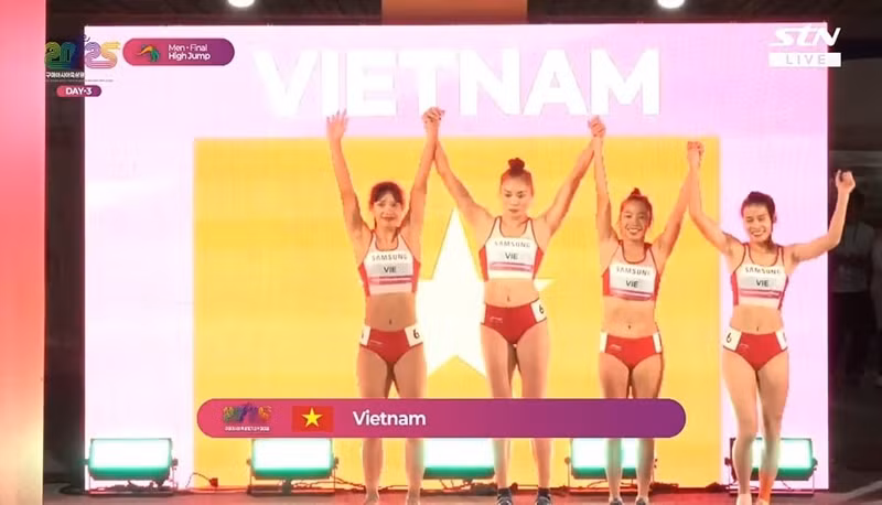 Vietnamese athletes at the Asian Athletics Championships (Photo: Vietnam Athletics Federation)