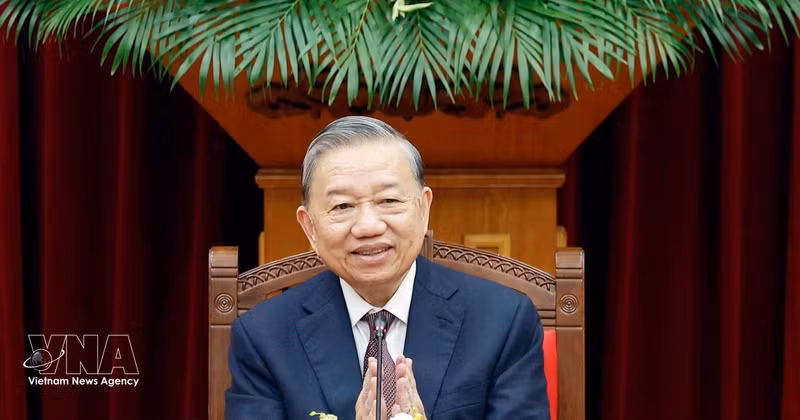 Party General Secretary and State President To Lam (Photo: VNA)