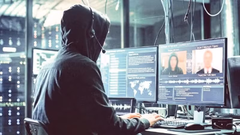 Cybercriminals use deepfake technology for fraud.