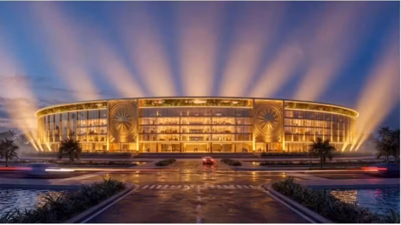 The Sunshine R&D Centre, with an investment scale of 4 billion USD, is the first work announced by Sunshine Group in Dai Phuoc Smart Riverside Urban Area, Dong Nai City.