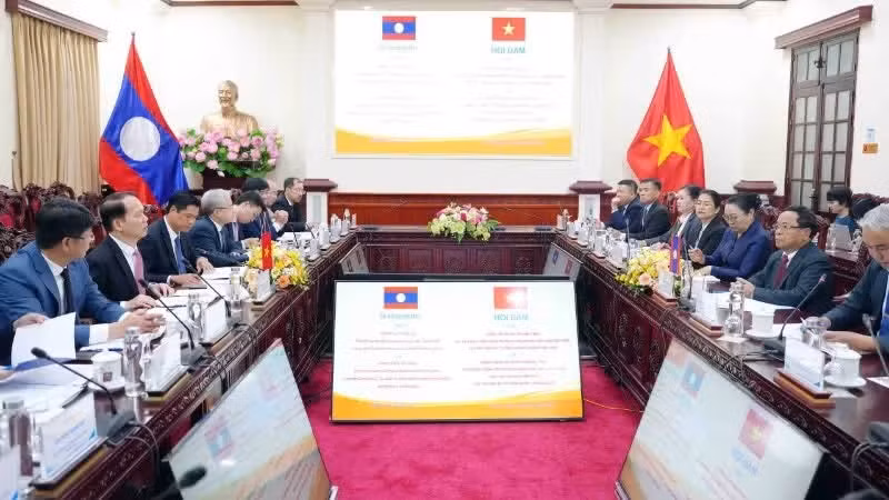 Overview of the talks (Photo: nhandan.vn)