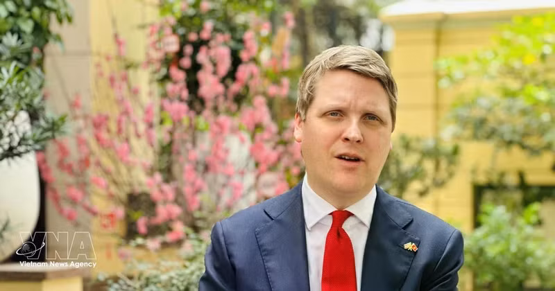 Norwegian Minister of International Development Åsmund Aukrust (Photo: VNA)