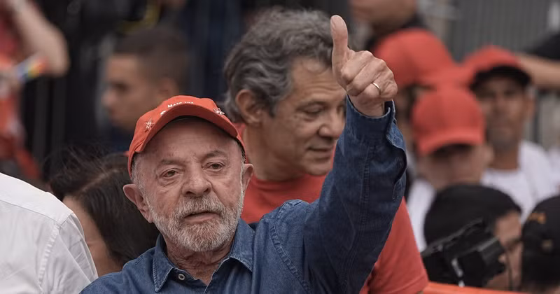 Brazilian President Luiz Inacio Lula da Silva during a campaign rally in Sao Paulo on October 24, 2026. (Photo: XINHUA/VNA)