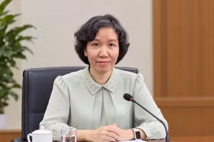 Nguyen Thi Mai Hanh, Head of the National Accounts Department at the National Statistics Office