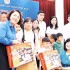 Leaders of the Viet Nam General Confederation of Labour present gifts to the children of workers in the Viet Nam Coal and Mineral sector during the 2026 Action Month for Children. (Photo: PHUONG CHI)