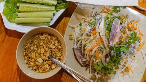 Herring salad is a specialty on Phu Quoc island (Photo: Alamy Stock Photo/The Week)